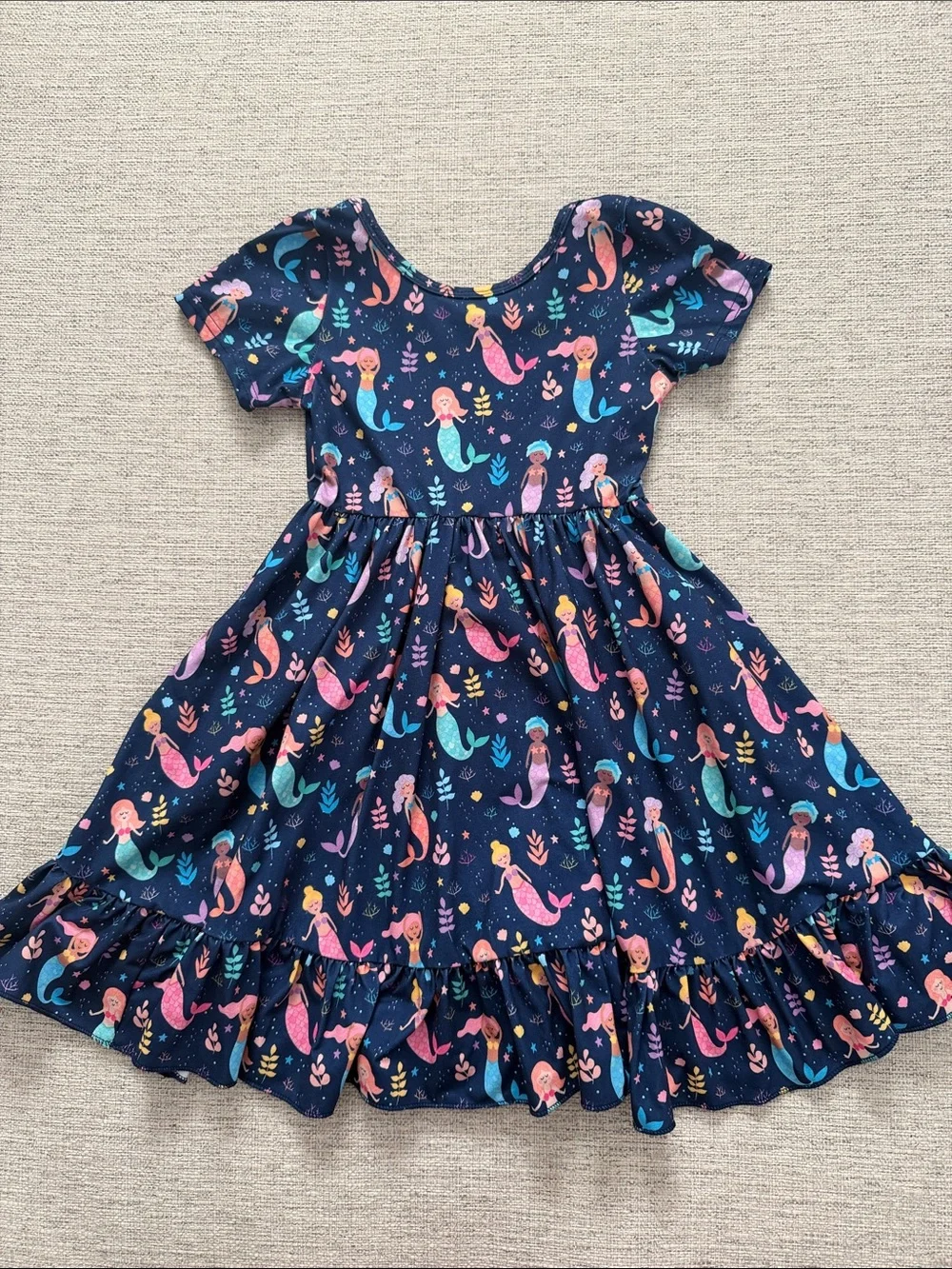Little Stocking Co. Mermaid Charm Dress